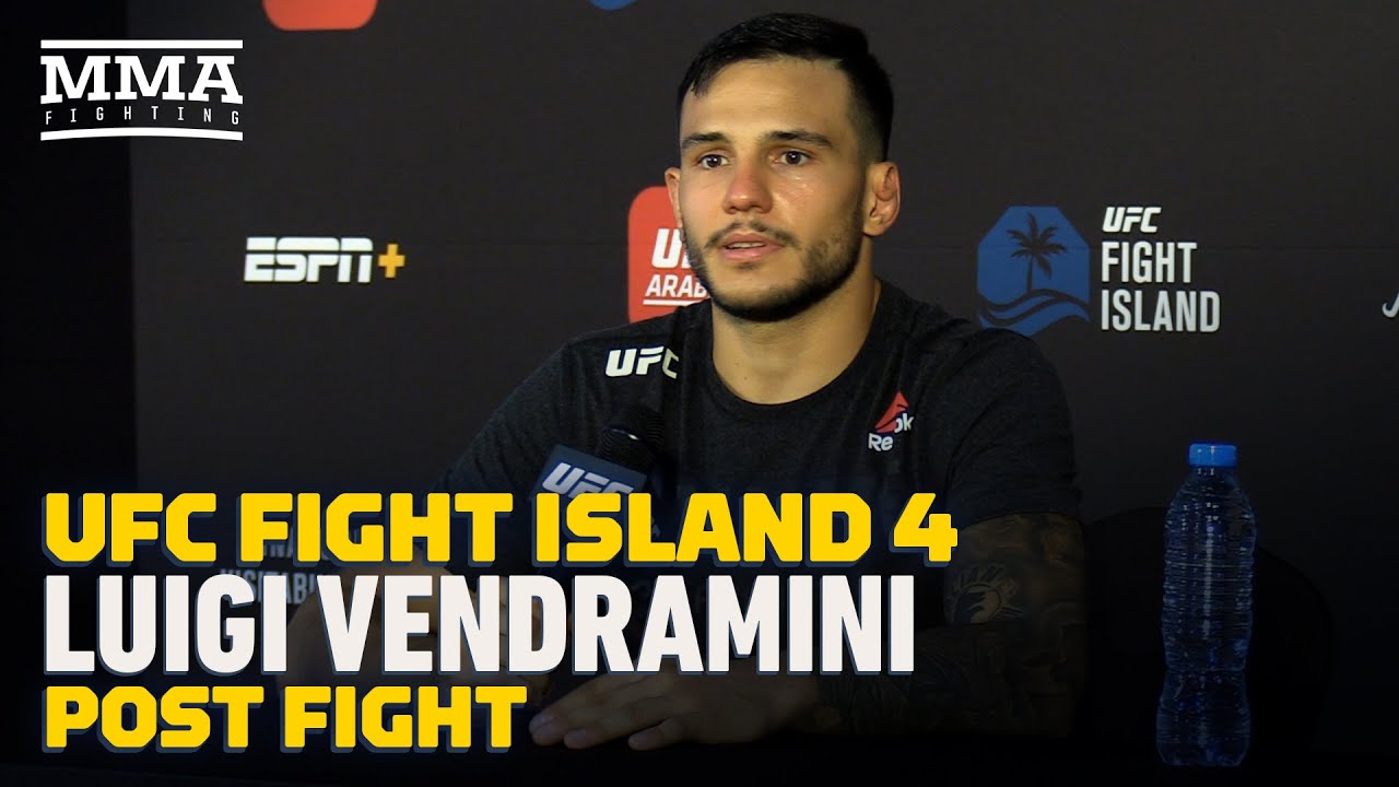 UFC Fight Island 4: Luigi Vendramini Would Have Left MMA For Normal Job With Loss - MMA Fighting