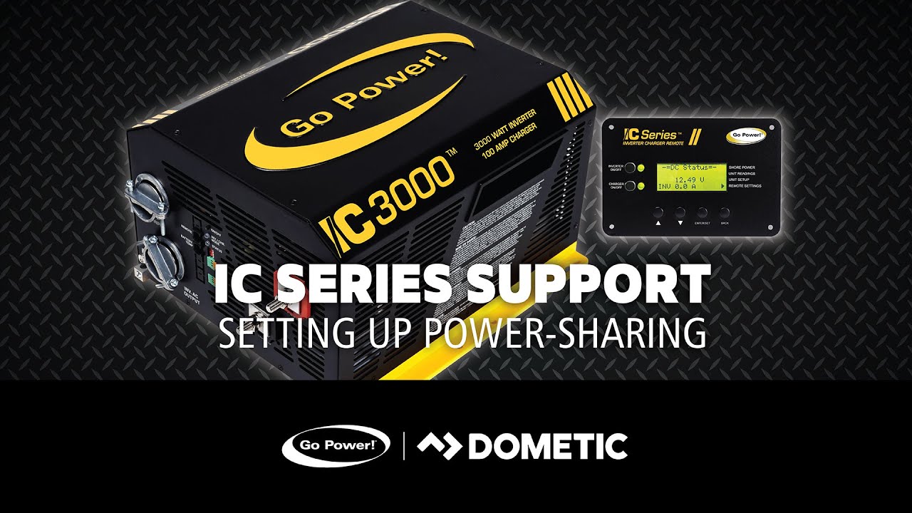 Setting Up Power Sharing on a Go Power! IC Series Inverter Charger