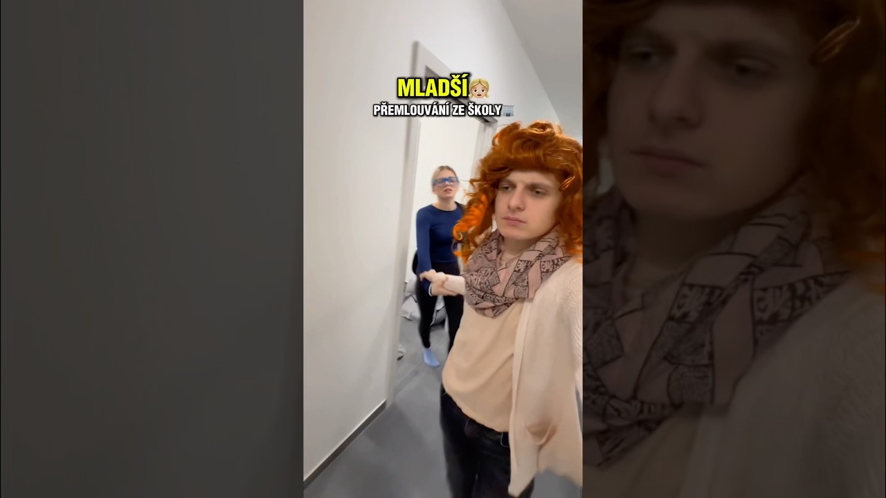 PŘEMLOUV&Aacute;N&Iacute; DO &Scaron;KOLY🤣👩🏼&zwj;🏫 #funny #vtip #viralvideo #school #comedy #zabava #jokes #school #fy