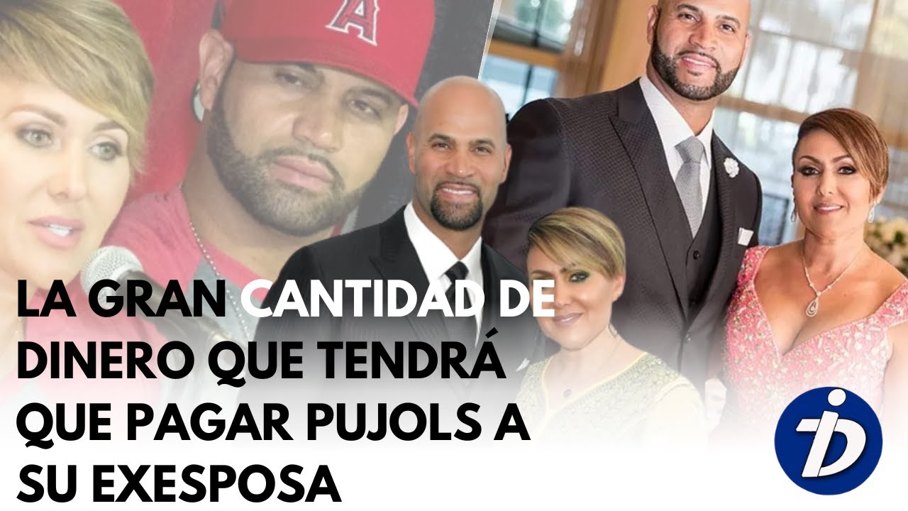 🙄🙄 Mira cuánto tendrá que pagar Albert Pujols a su exesposa tras finalizar divorcio 😯😯