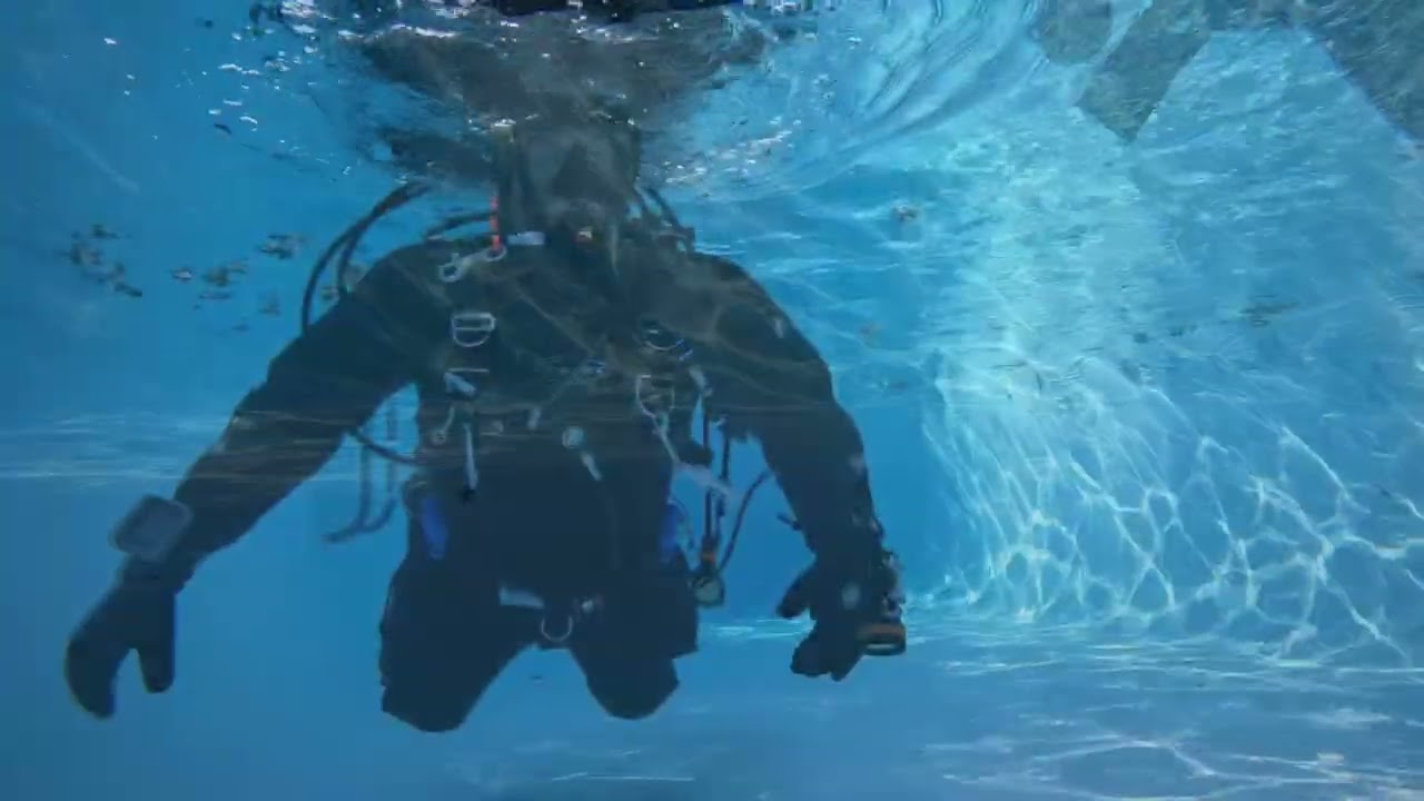 Dry suit practice
