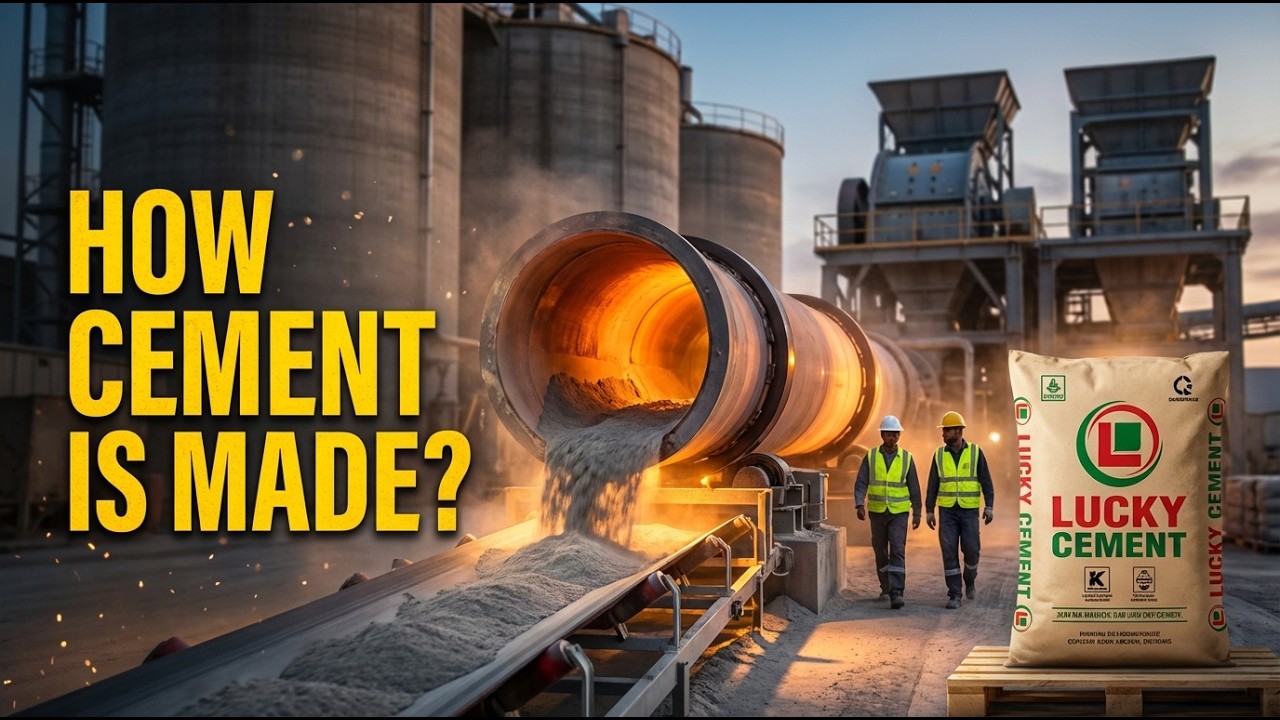 How Lucky Cement Is Made – Inside A Modern Cement Manufacturing Plant