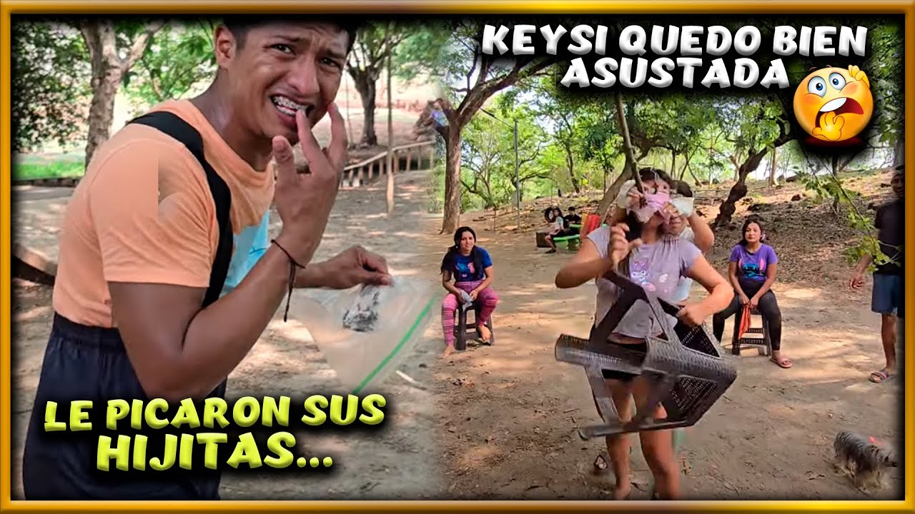 Keisy casi se queda SIN OJO para no perder. Vean lo que le paso a Miguel por querer hacer la maldad.