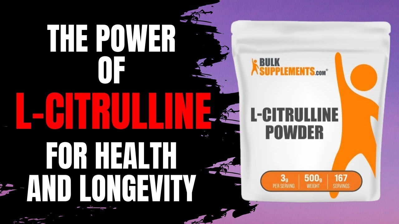 L-Citrulline: The Secret to Living Longer Revealed!