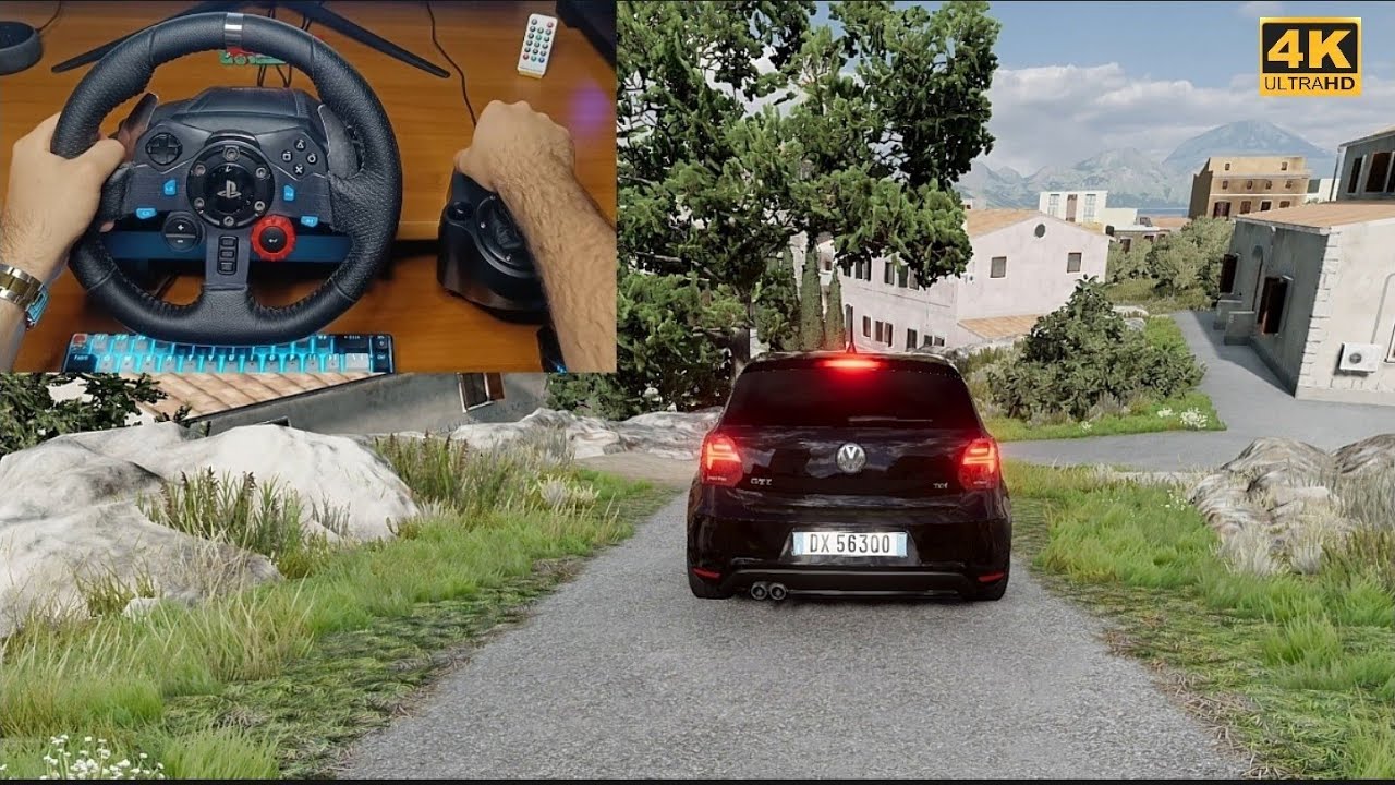 Volkswagen Polo - Realistic POV Driving & Perfect Daily Driver in 4K | Logitech G29 | BeamNG.drive