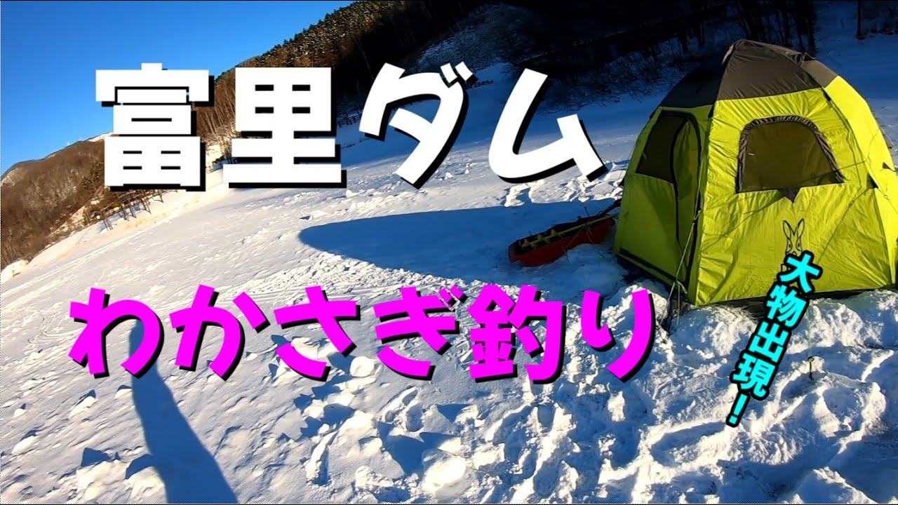 富里ダム　ワカサギ釣り　貸し切りですが、激渋　2024　大物出現！