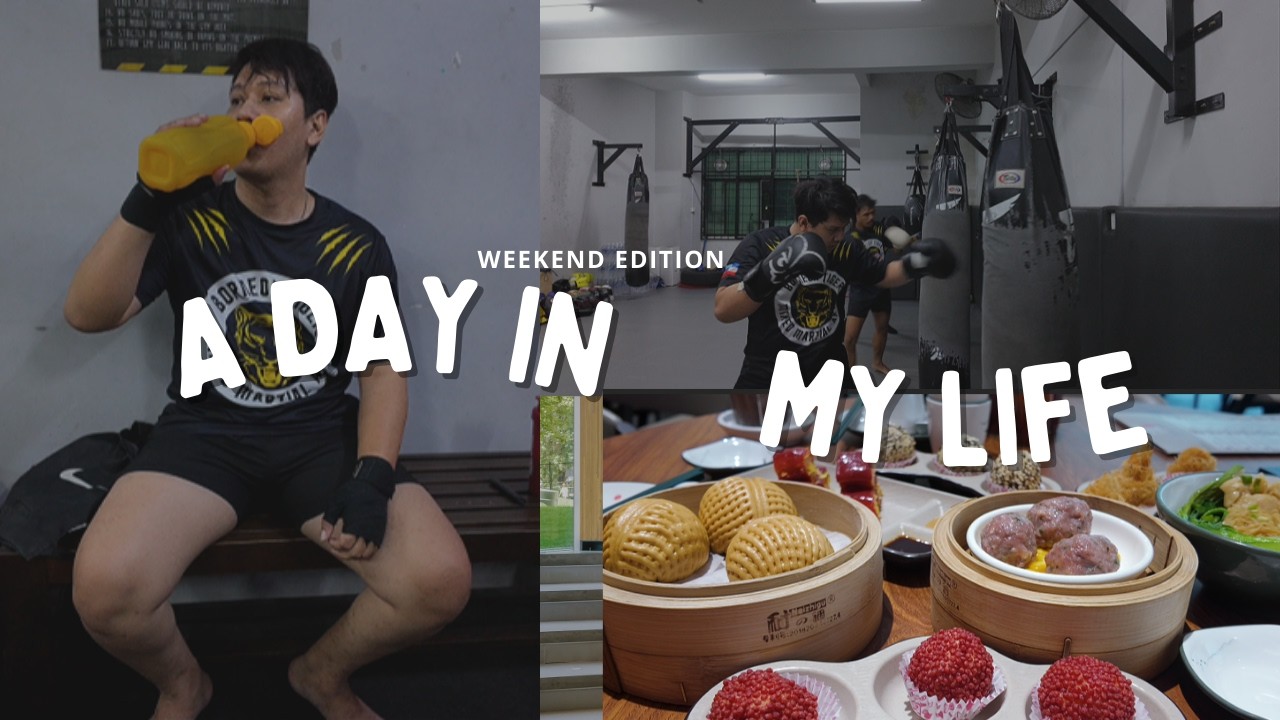 A Day in the Life  Morning Muaythai, Dimsum , Focused Work, Late night Noodles