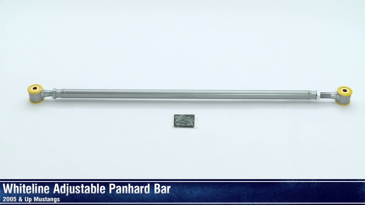 Mustang Whiteline Adjustable Panhard Bar and Panhard Bar Support Brace (05-13 All) Review