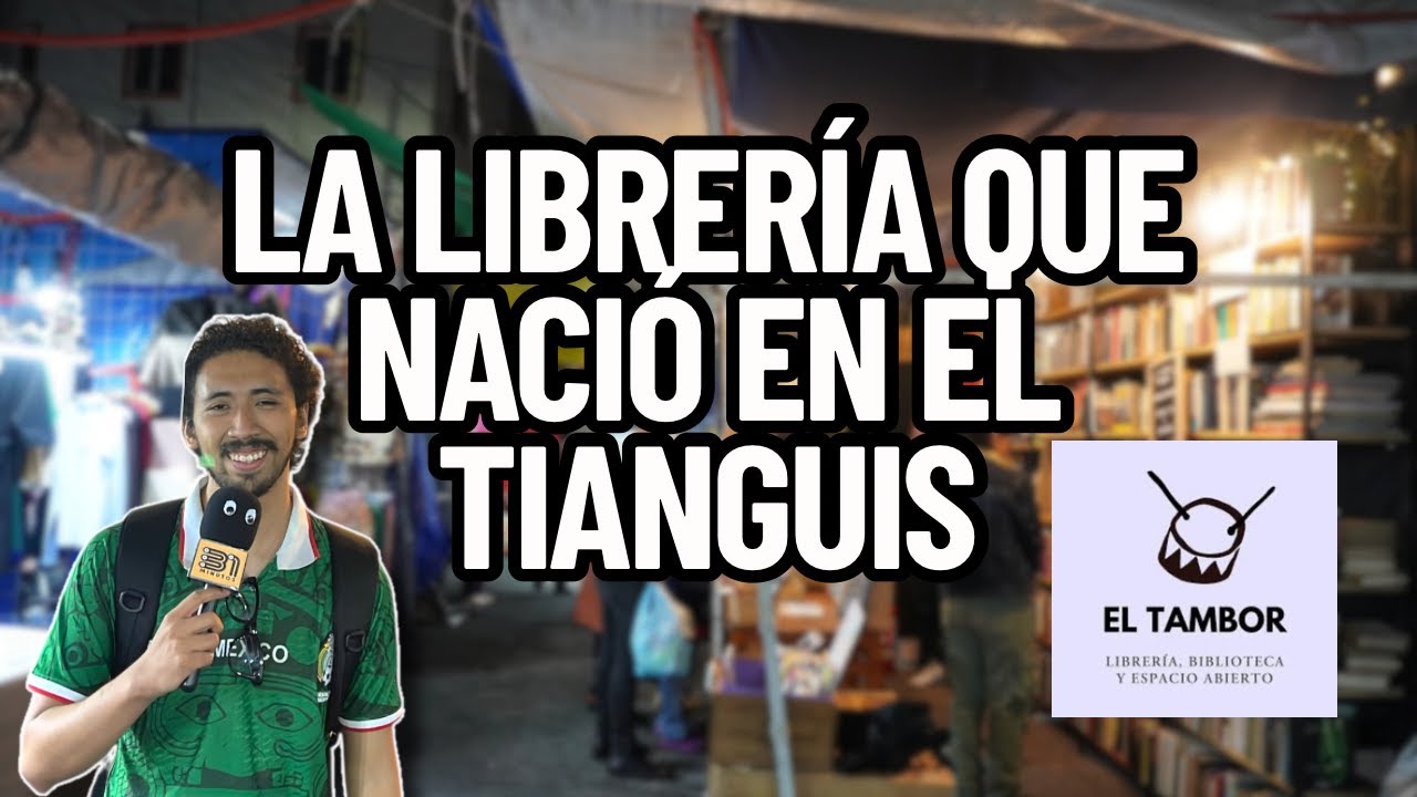 Esta librería nació en un MERCADO y esta a punto de CERRAR/ Librería El tambor