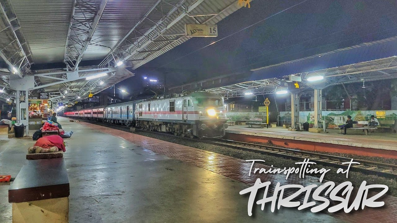 Trainspotting at Thrissur!