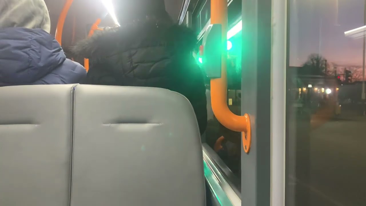 10338 On 498 Romford station - Queens Hospital with downshifts