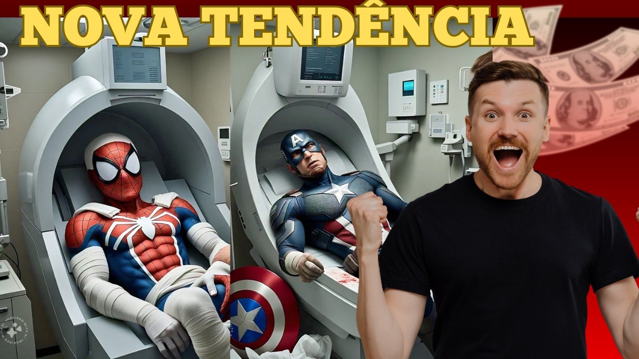 Descubra Como Lucrar com Vídeos Virais de Super-Heróis no TikTok e YouTube! Segredo Revelado!