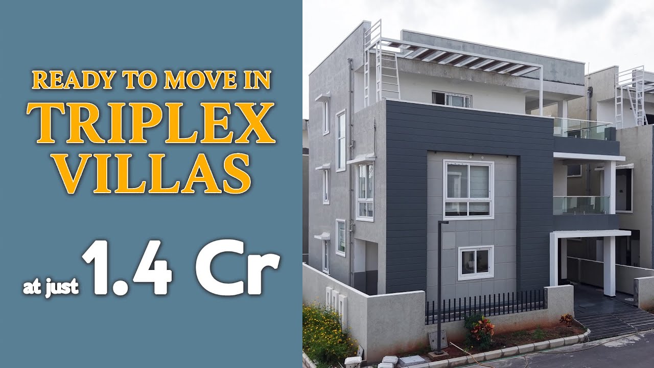 A space of Exclusive comfort with Lavishness | Serene Villas | Siri Sampada Homes