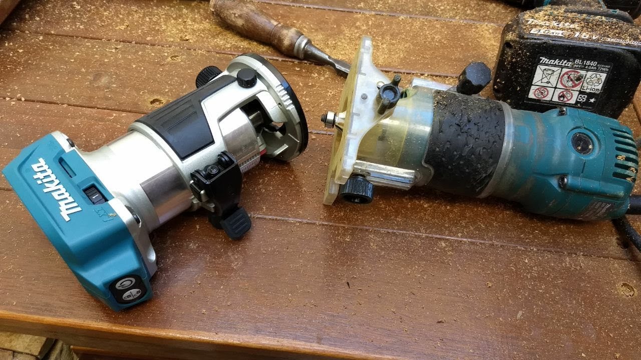 Tupia a Bateria 18V Makita DRT50 - TESTE DE USO