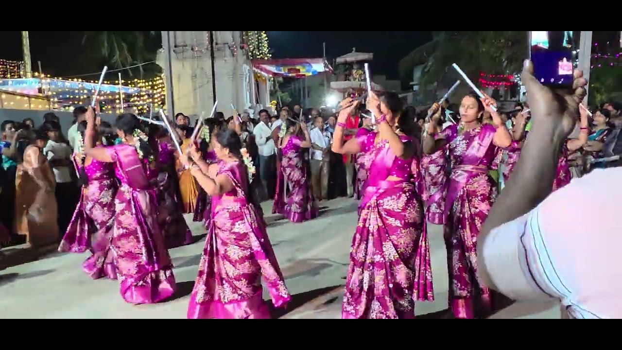ఏ కులజుడైననేమి ఎవ్వరైనా ఏమి సాంగ్ (26/2/14)హరీష్ వరద దాండియా టీం కల్వకుర్తి బంగారు బాబు గురువుగారు