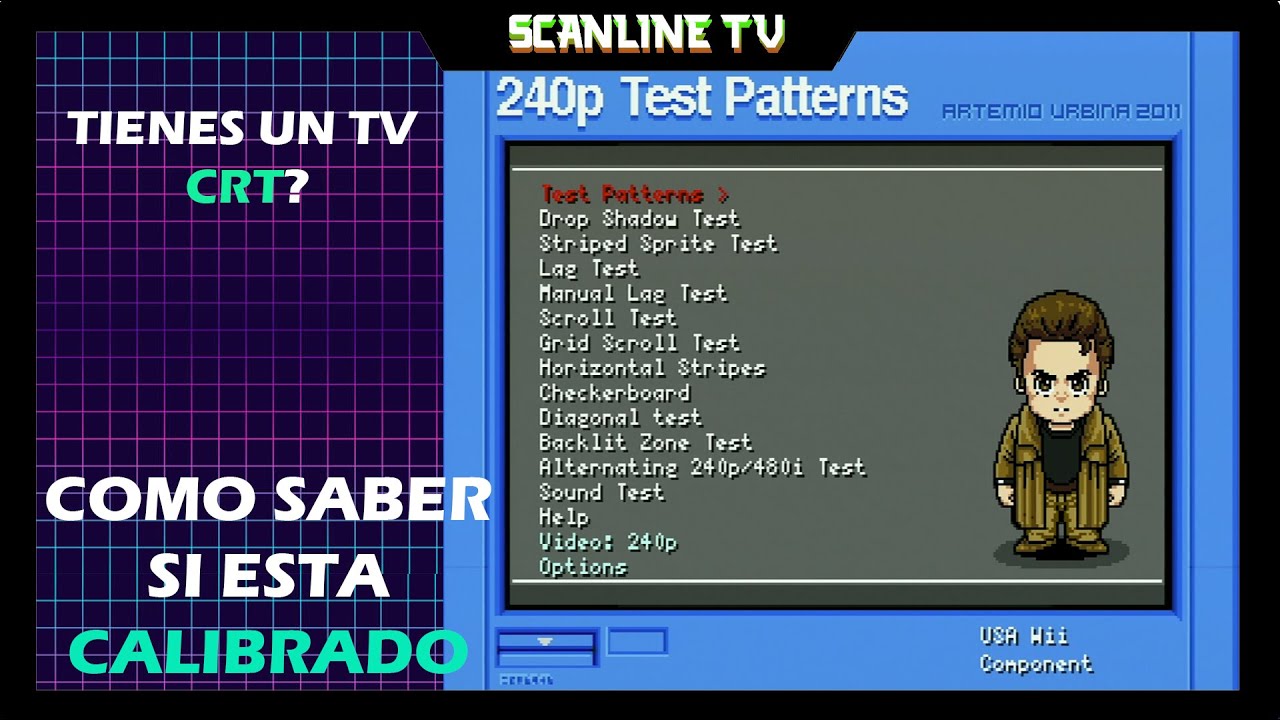 COMO SABER SI TU MONITOR NECESITA CALIBRACION | RETROGAMING |240P TEST SUITE | CALIBRAR CRT (TRC)