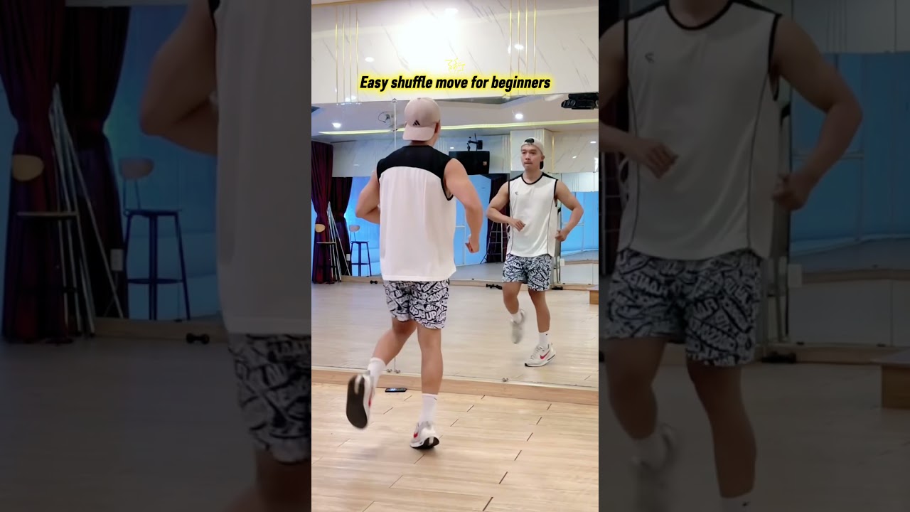 Легкий шаффл-движение для начинающих | Танцевальный фитнес с Ан Ле #танец