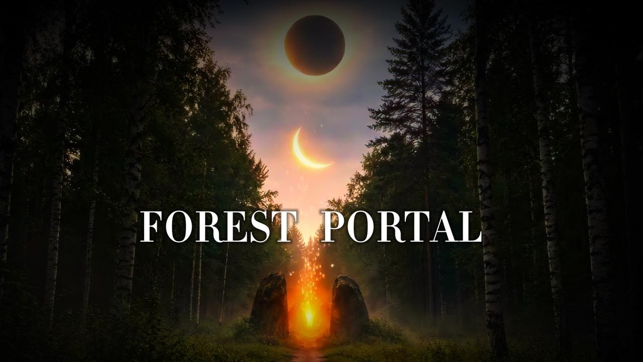 Mystic Forest Portal 🌙 4 Hours Relaxing Ambient Music for Sleep & Meditation