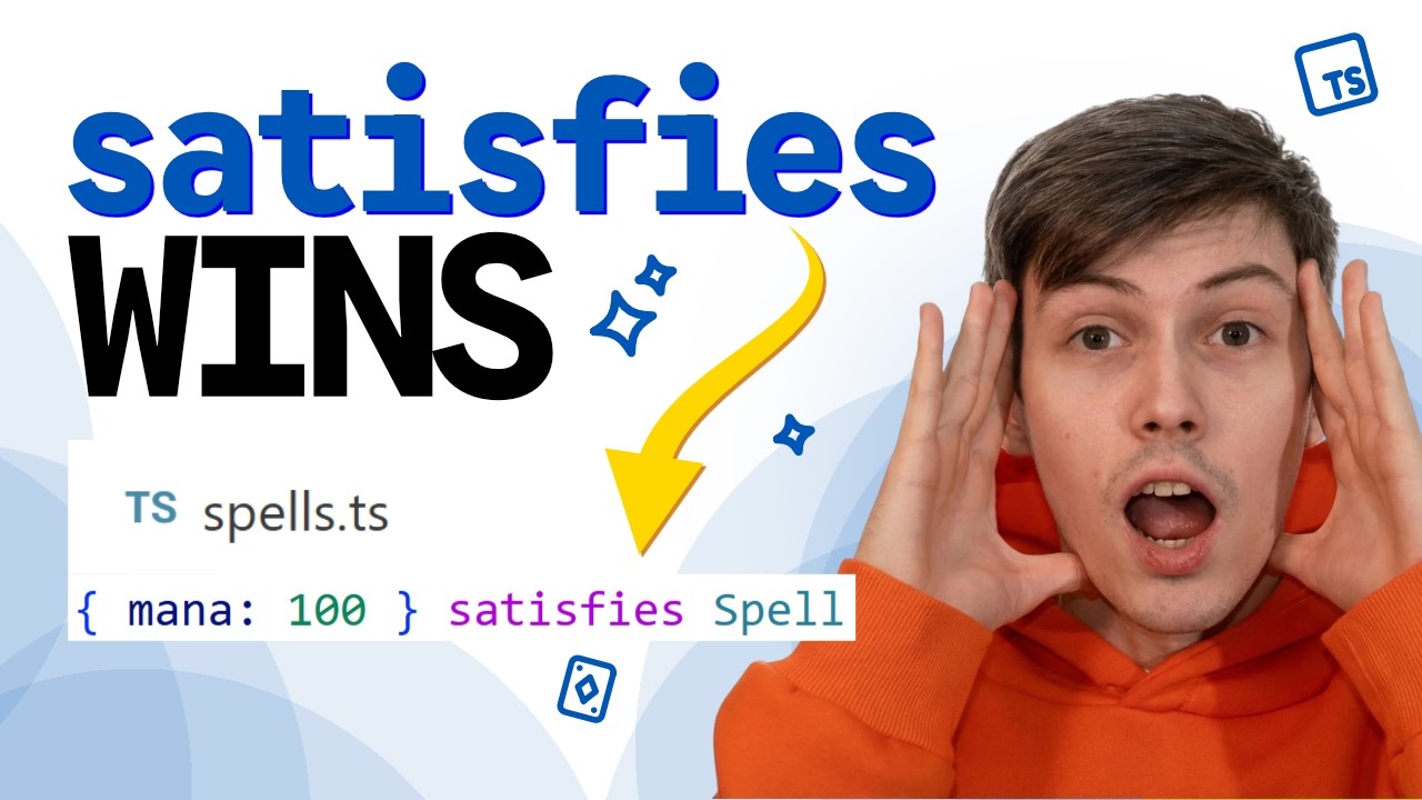 The Cleanest TS Combo: `as const` + `satisfies`