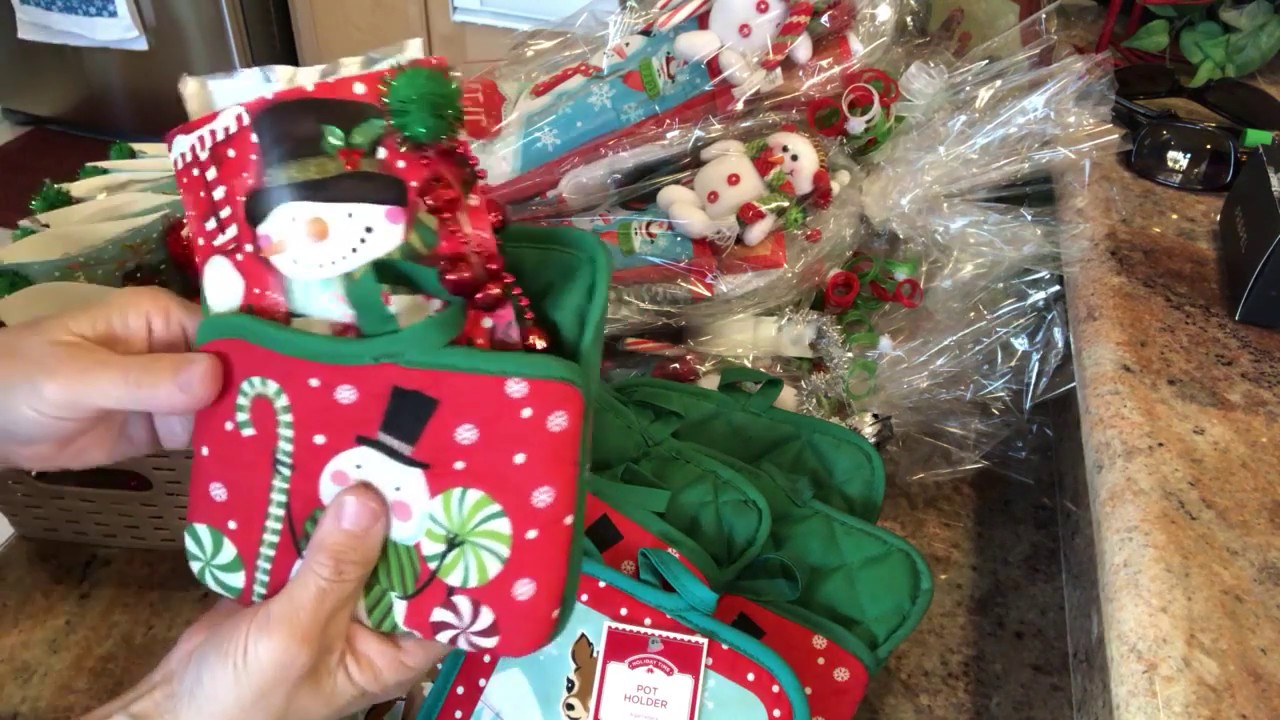 Craft Fair Christmas themed stuffed mittens, pot holders and cards