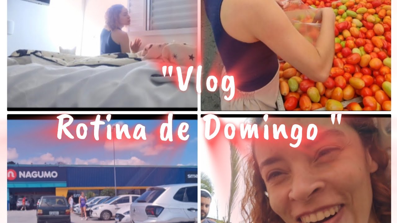 VLOG/ ROTINA DE DOMINGOUUUU// feira e compras