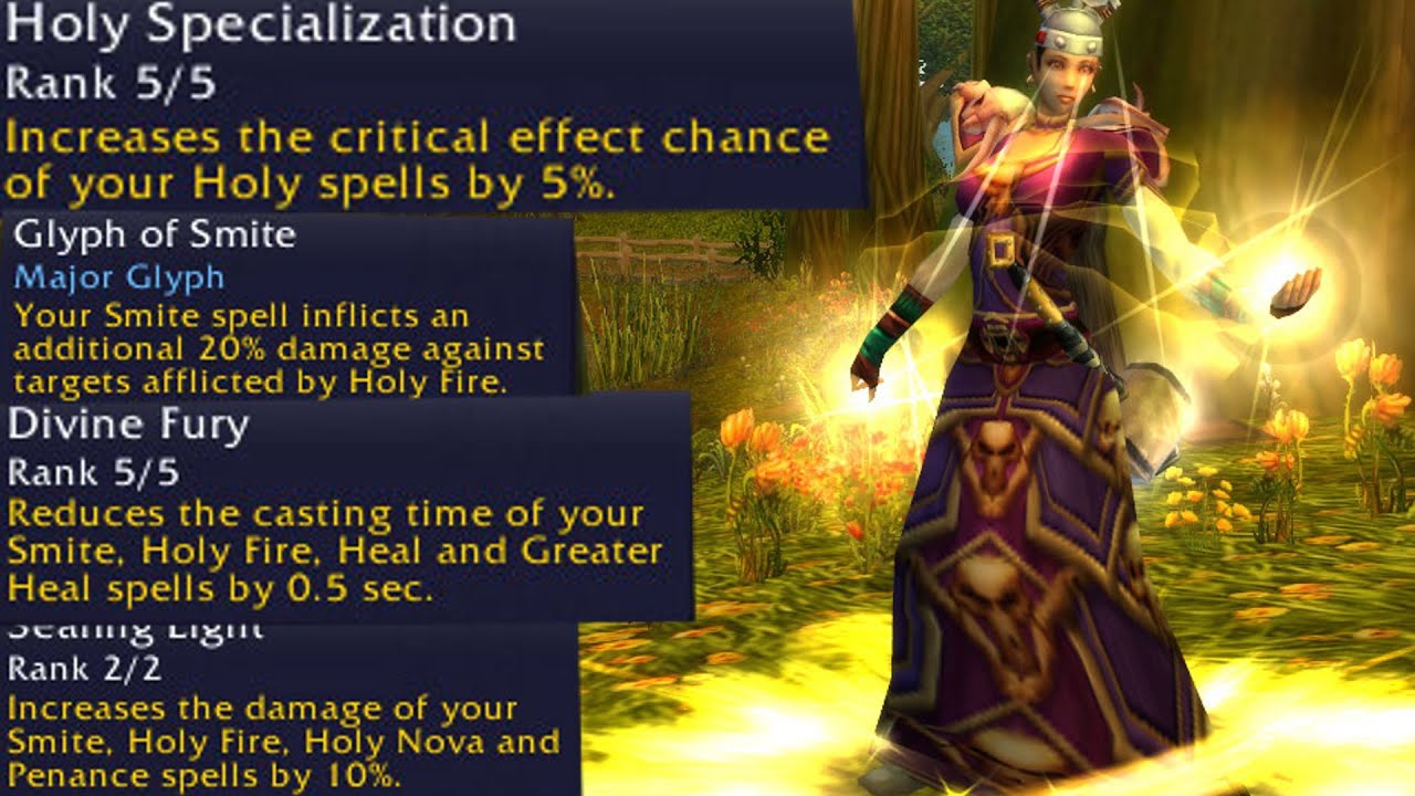 Smite Priest is actually insane on low levels