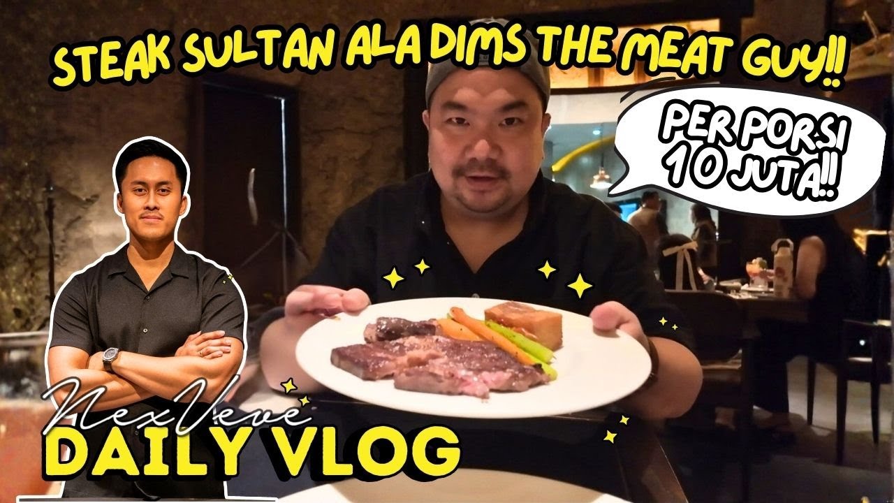 TERNYATA BEGINI RASANYA MAKAN STEAK SULTAN SEHARGA 10 JUTA PER PORSI!!