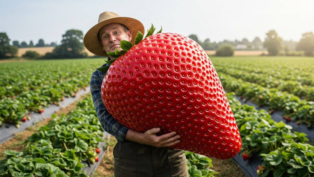 20 Buah dan Sayur Paling Raksasa Di Dunia Serta Rahasia Menghasilkannya