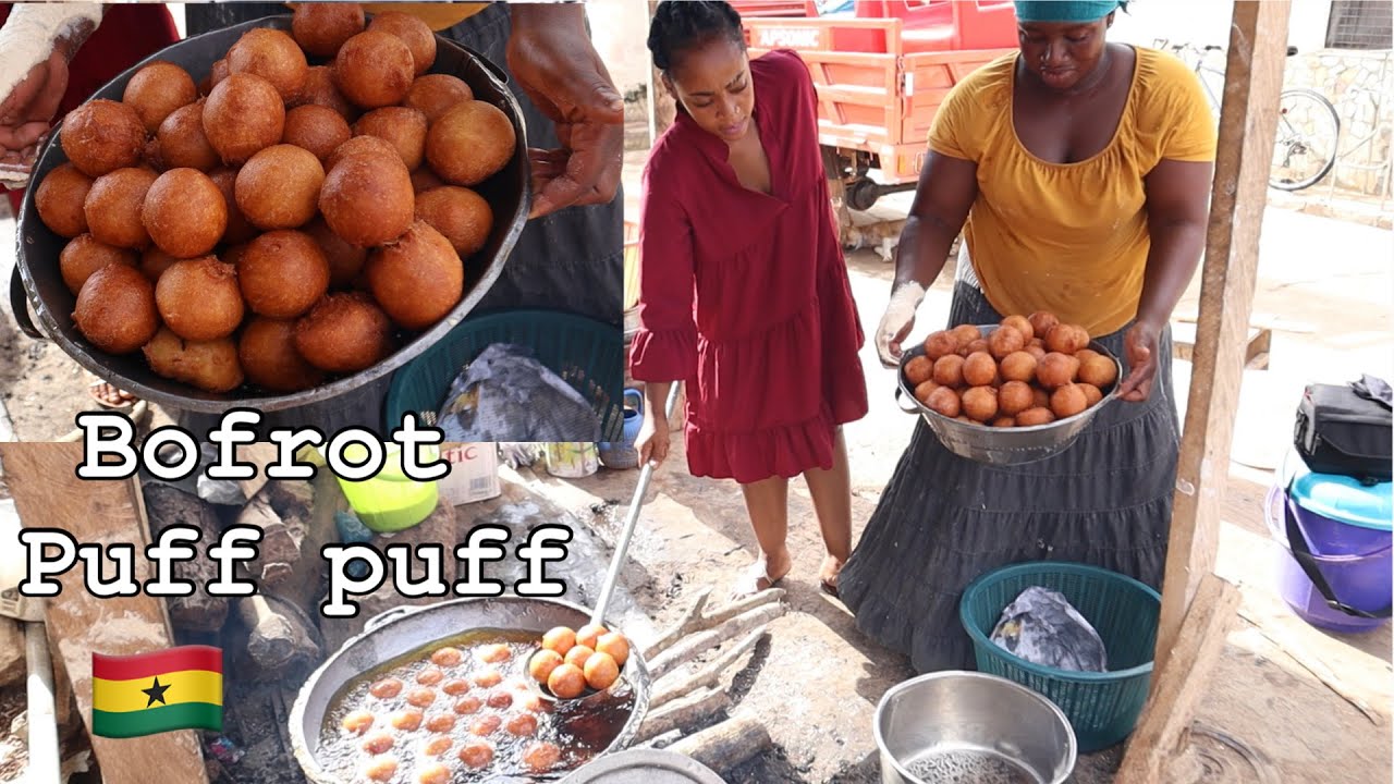 Authentic GHANA  party BOFROT |TOOGBEI | PUFF PUFF recipe || easy way, wet version