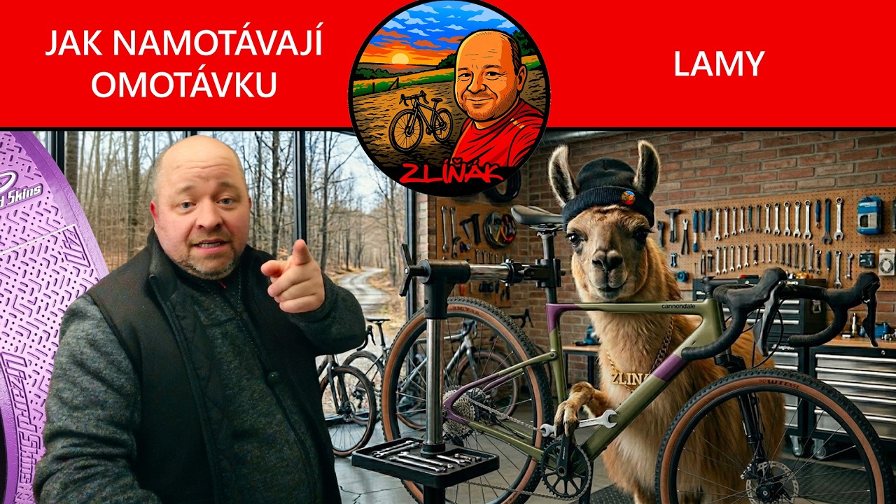 Jak namotávají omotávku lamy?