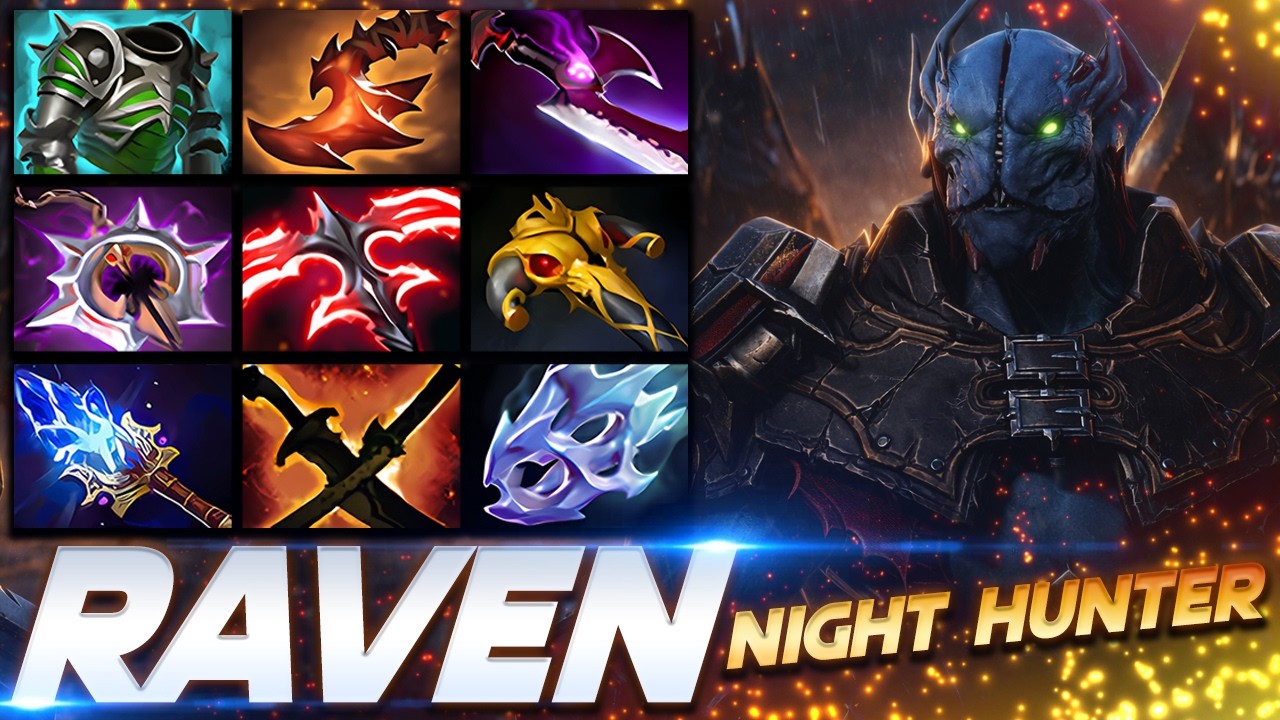 Raven Night Stalker Super Carry - Dota 2 Pro Gameplay [Watch & Learn]