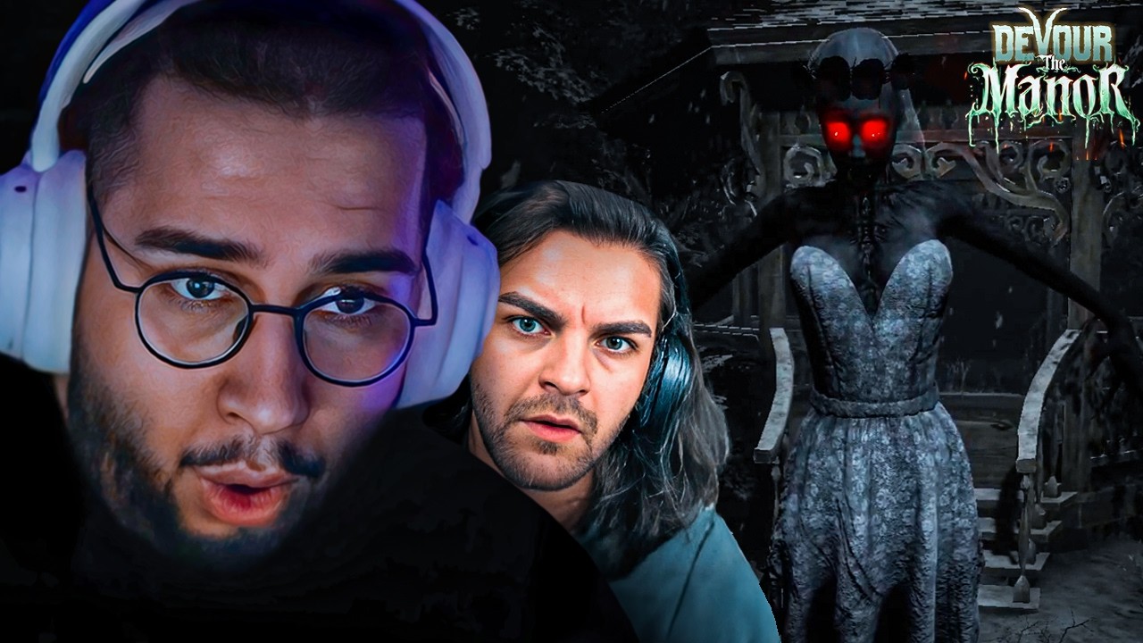 LANETLENMİŞ GELİNDEN KAÇMAYA ÇALIŞTIK ! | YENİ MAP THE MANOR | EKİP İLE DEVOUR @Ebonivon