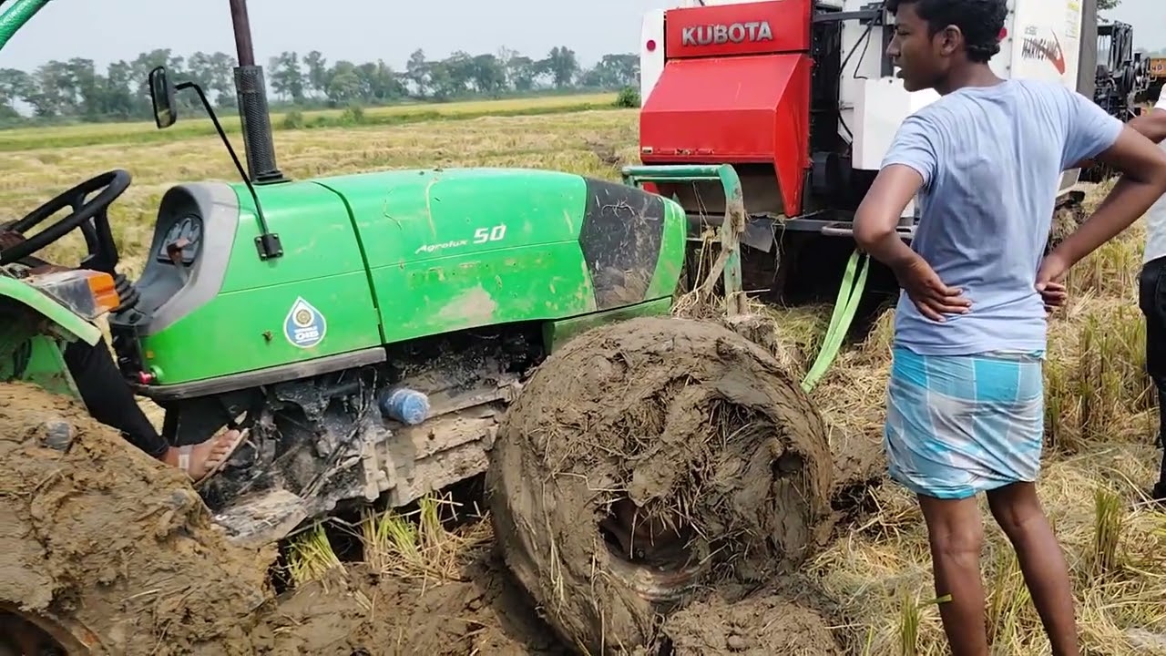 Duetz fher in mud help Kubota king