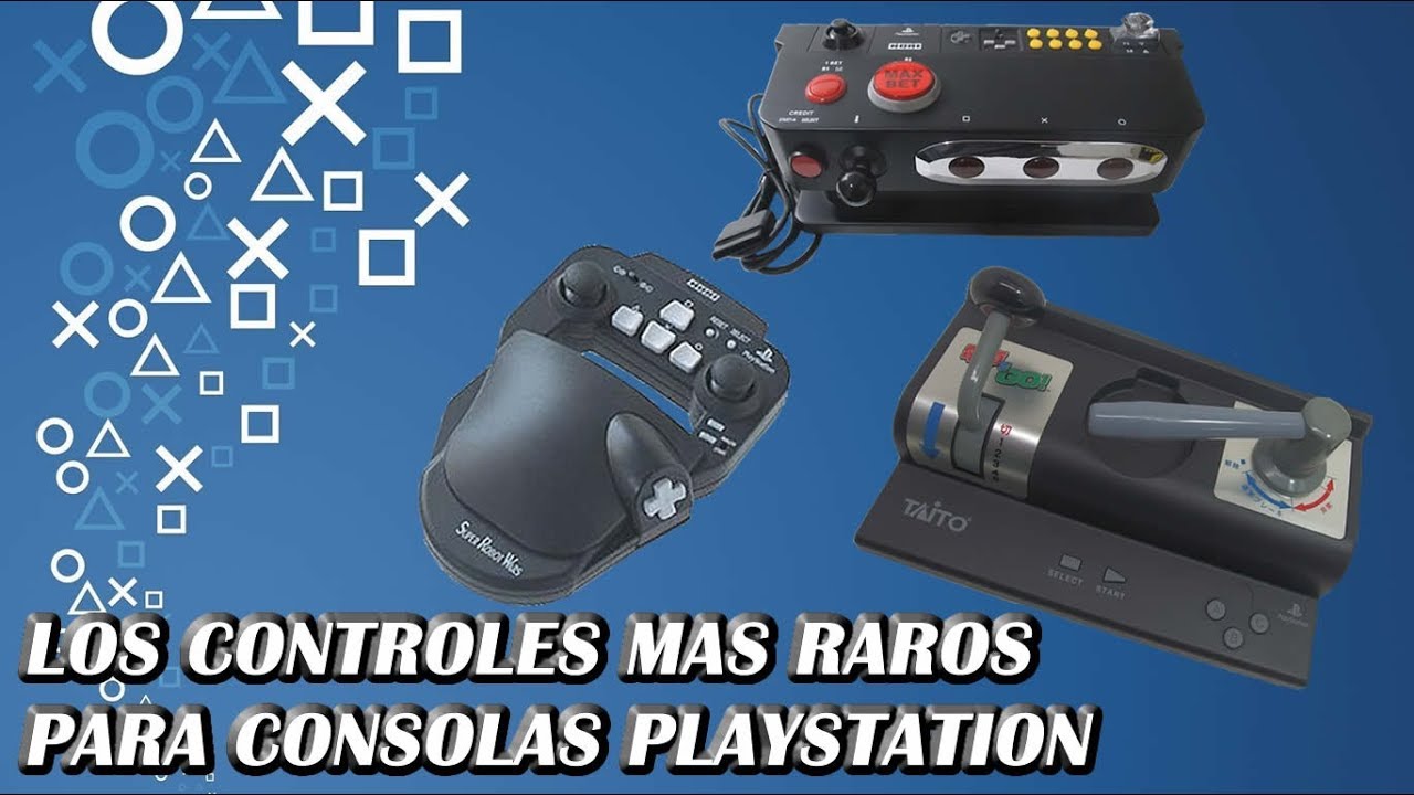 Los Controles mas Raros para Consolas Playstation