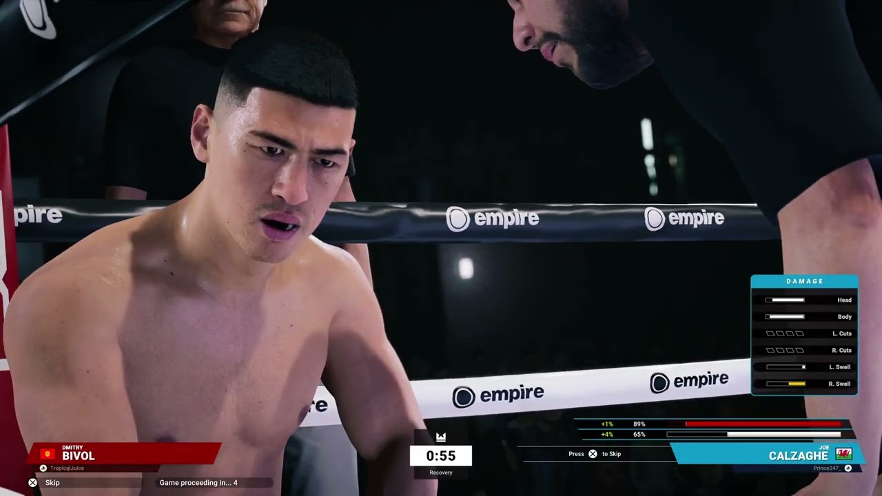 Undisputed Bivol v Calzaghe crazy win