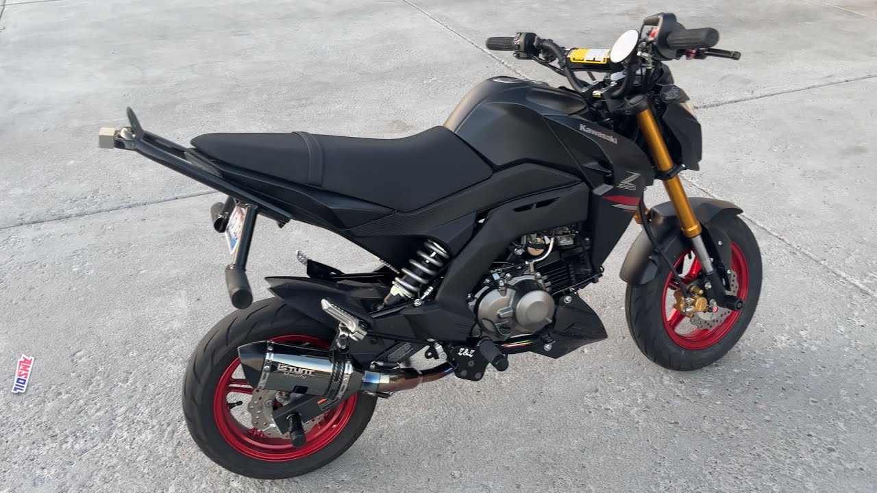 Kawasaki Z125 Stunt Build