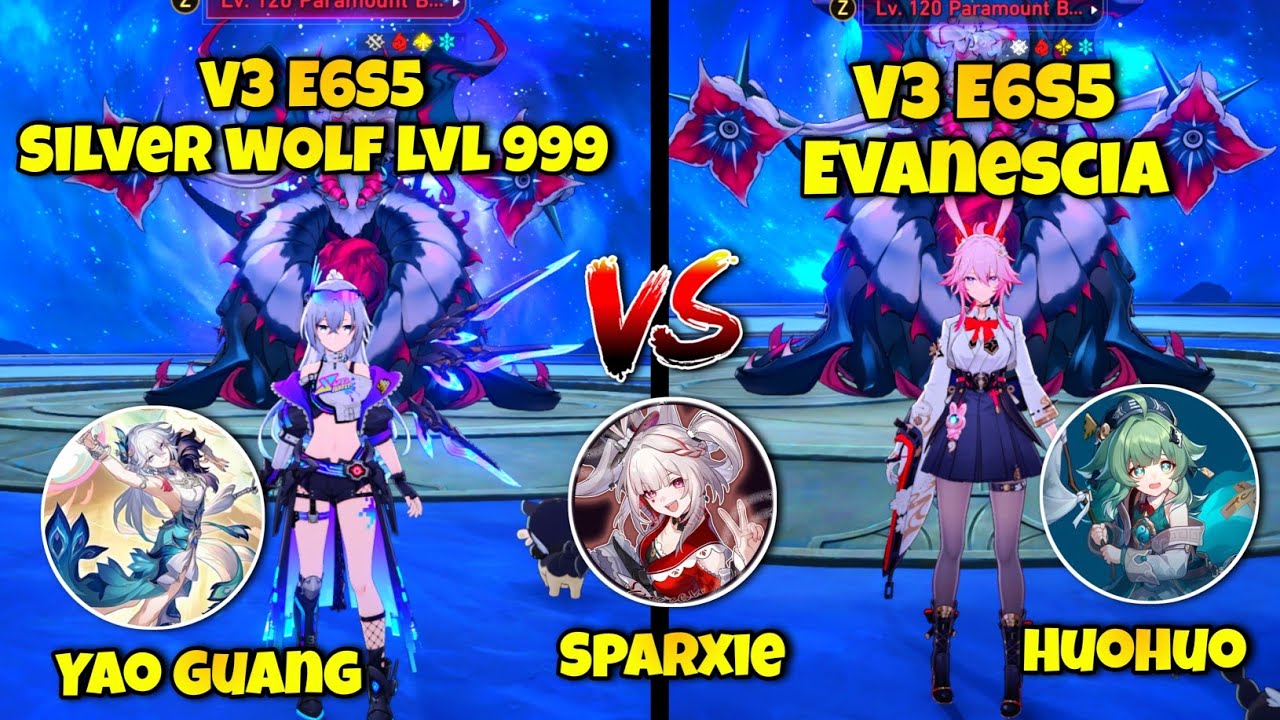 V3 E6S5 EVANESCIA VS E6S5 SILVER WOLF 999 VS 4.2 ANOMALY ARBITRATION OROBORUSSY