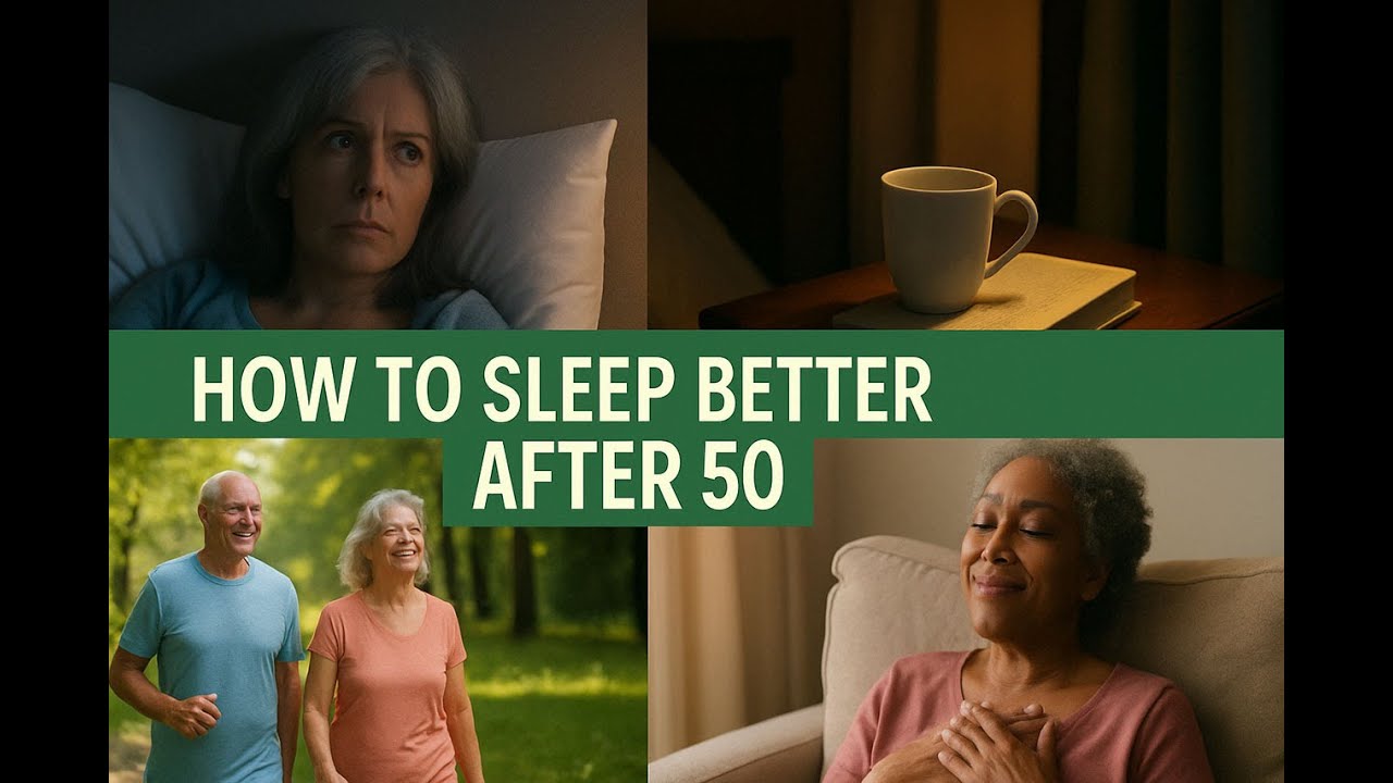 How to Sleep Better After 50 | No Medication, Just Simple Habits