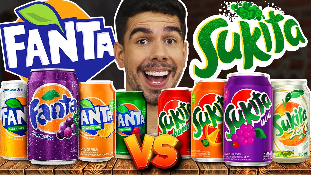 FANTA VS SUKITA, qual o Melhor Refri de Laranja? (Duelo de Marcas)