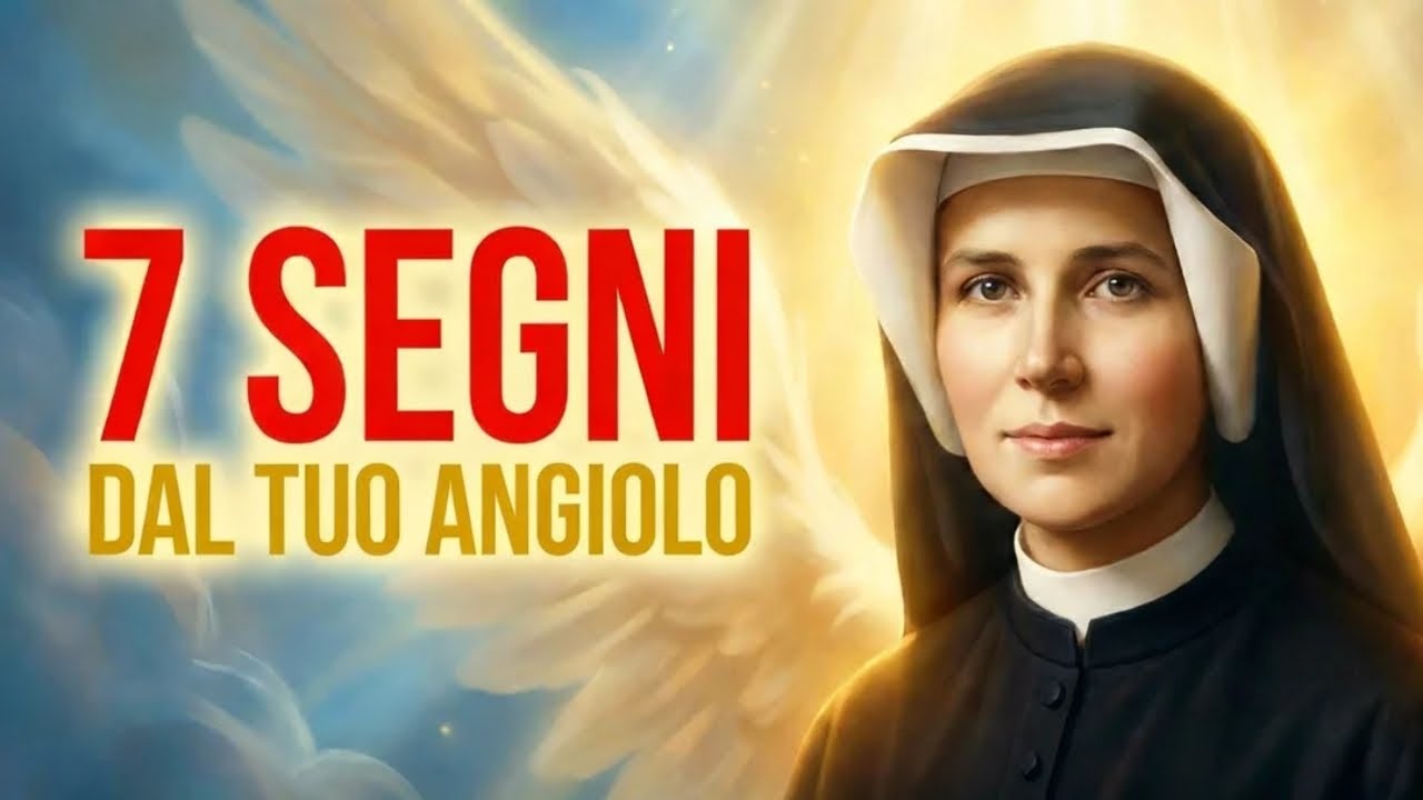 Il tuo angelo custode lascia questi 7 segni quando sei sulla strada giusta — secondo Santa Faustina