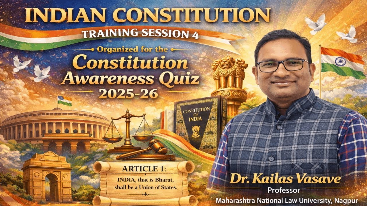 Indian Constitution Training Season Day - 4, for the Constitution Awareness Quiz