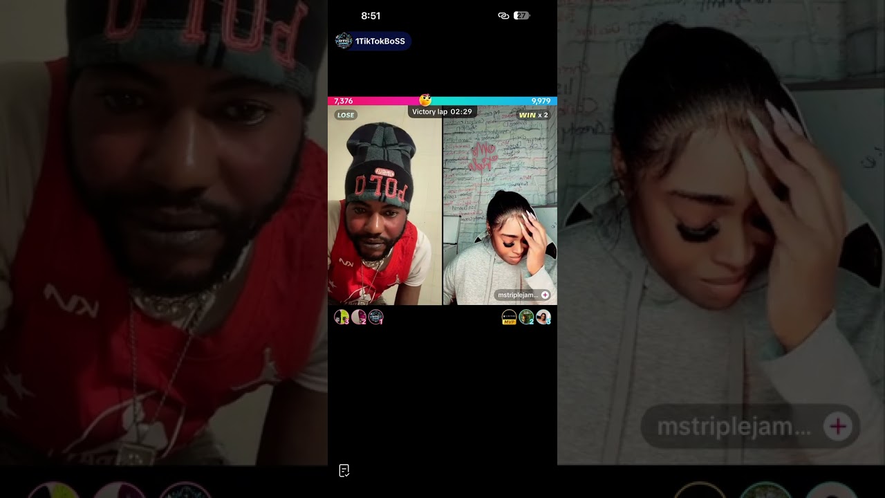 TikTok boss diss mstriple she cry must watch 