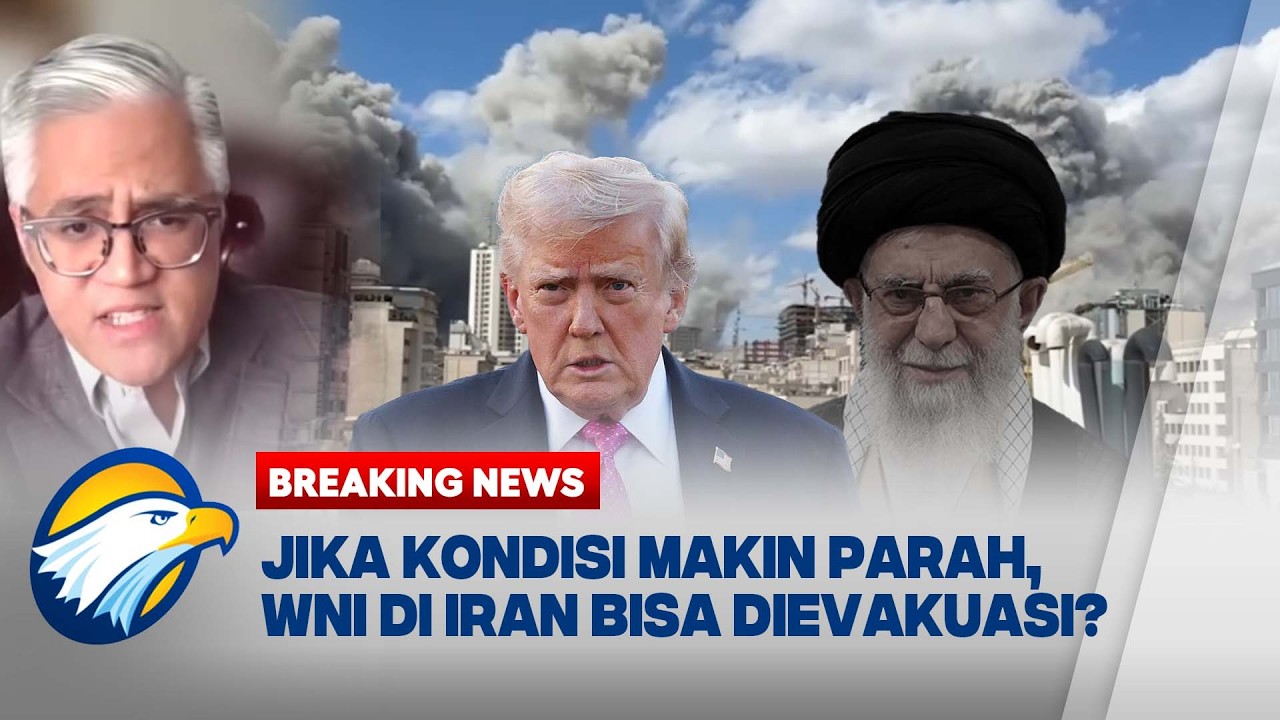BREAKING NEWS - PERANG IRAN VS ISRAEL & AS, GIMANA KONDISI WNI?