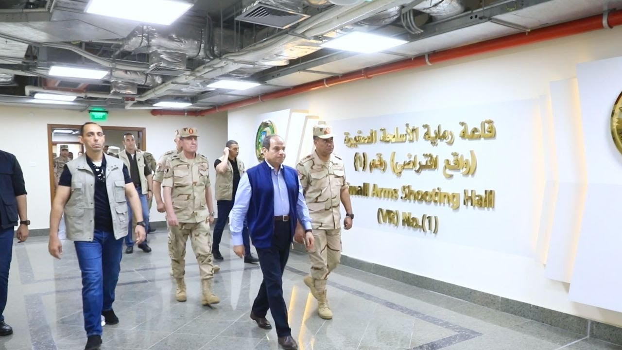 #موقع_الرئاسة | الرئيس عبد الفتاح السيسي يتفقد الأكاديمية العسكرية المصرية بالعاصمة الإدارية الجديدة