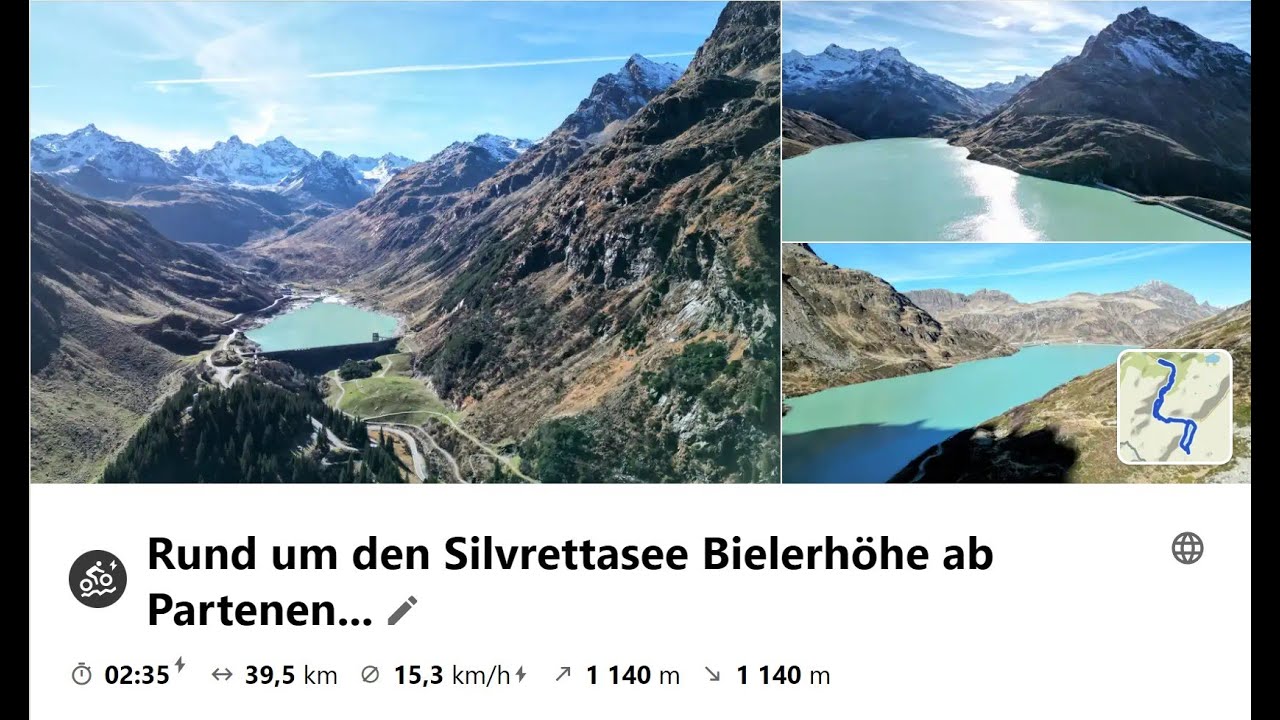 Silvretta Hochalpenstraße Bielerhöhe Piz Buin MTB