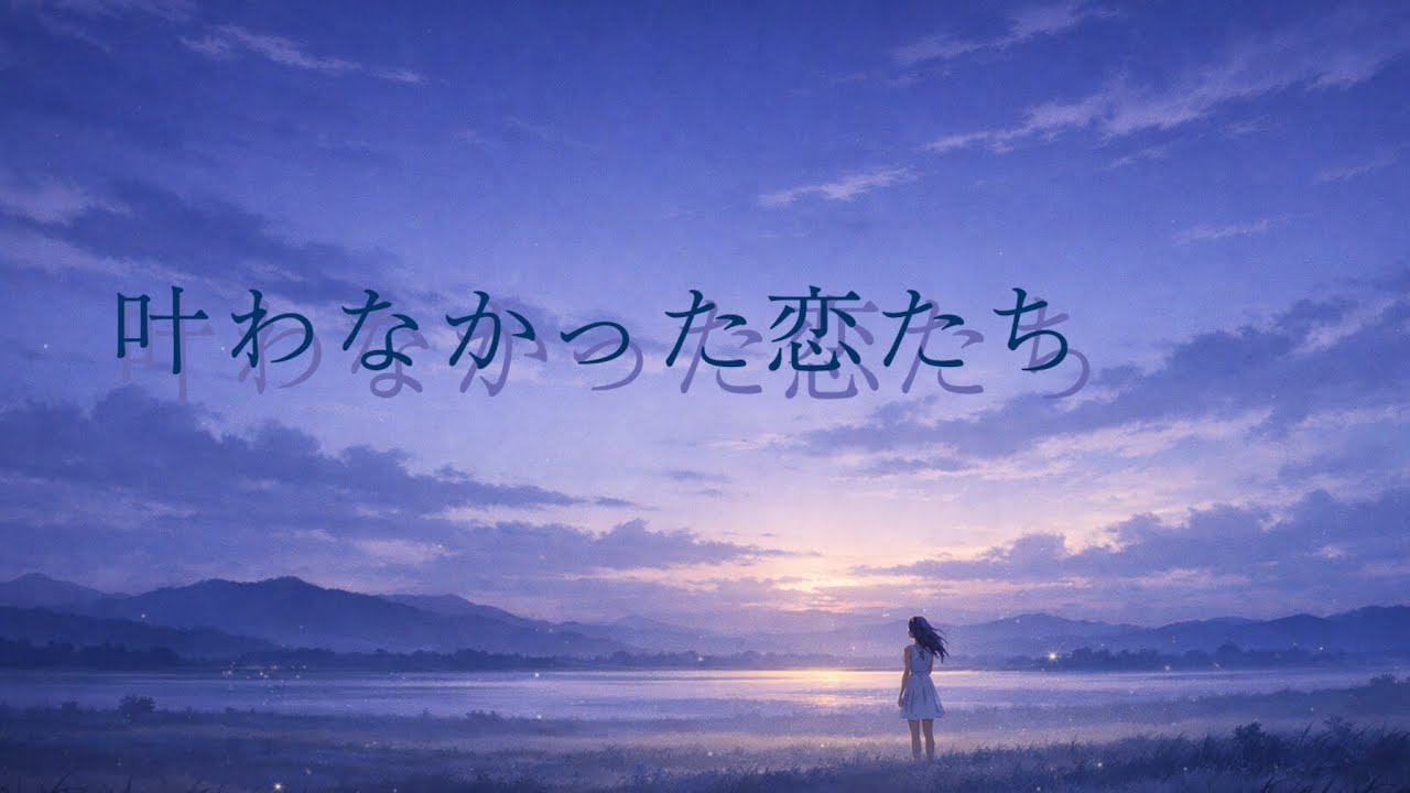  叶わなかった恋たち｜静かな夜に聴きたい日本アニメ風プレイリスト【約1時間】