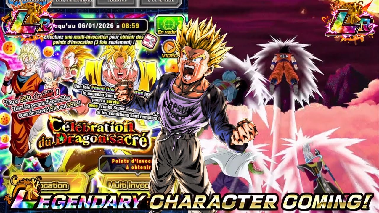 OUEP...............INVOCATIONS MIRAI GOHAN/TRUNKS | DOKKAN BATTLE