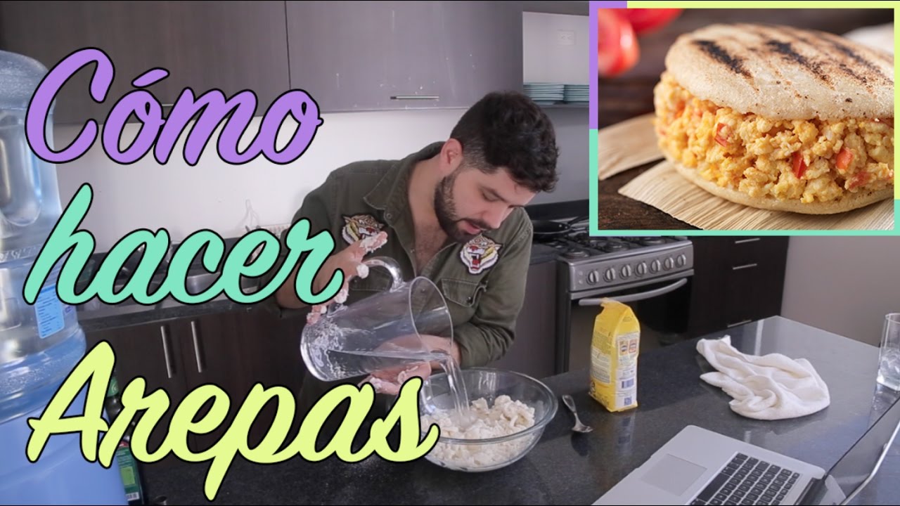 Haciendo AREPAS Venezolanas // gwabir