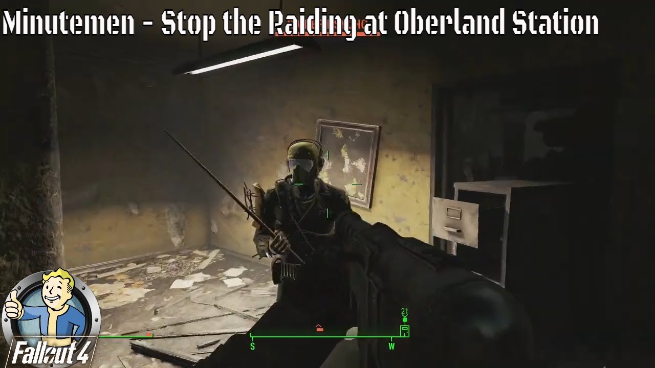 Fallout 4 Minutemen Stop The Raiding at Oberland Station (PS4)