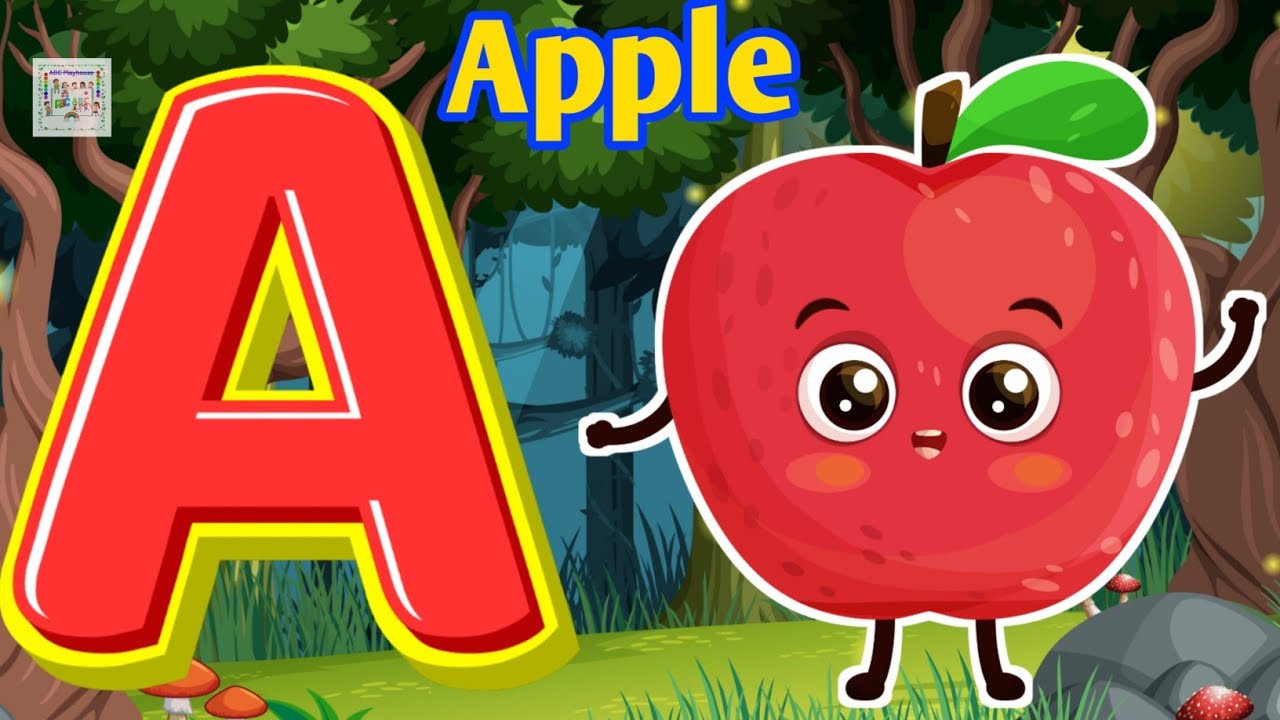 ABC Rhymes for Toddlers |A to Z ABC Phonics Song for Kids | Phonics Fun with A for Apple #kidssongs 